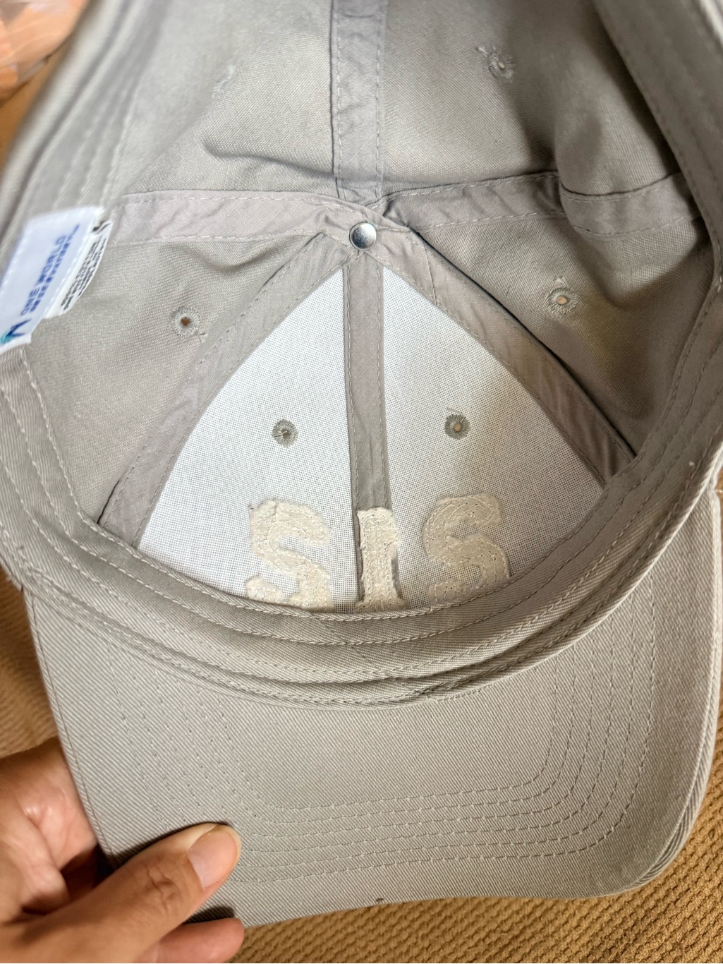 New York One World 212 Grey Baseball Cap — image 3 of 4